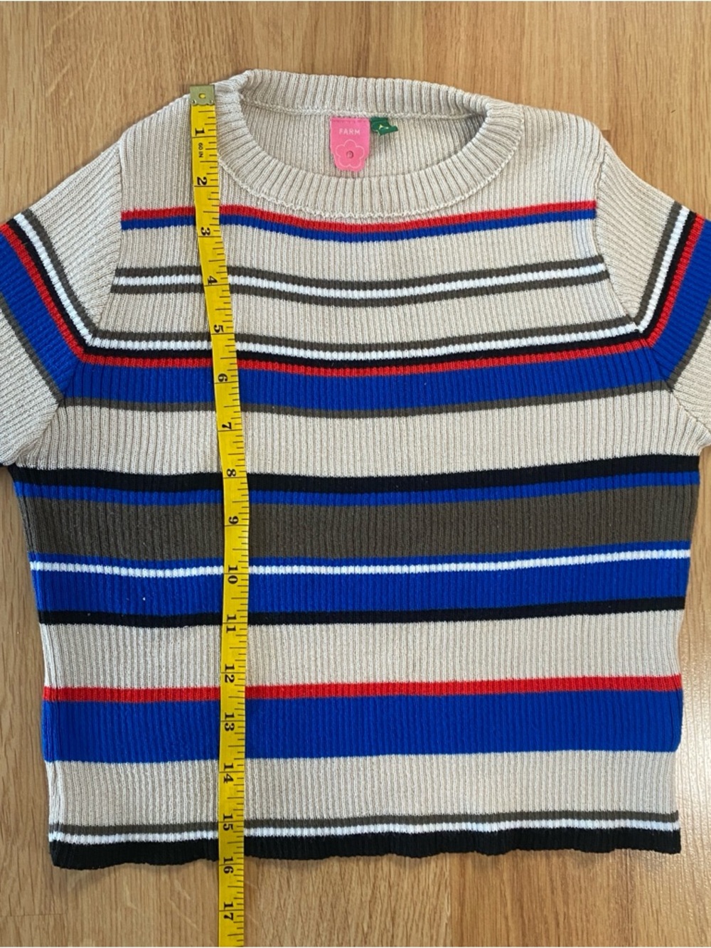 FARM Rio Multicolor Striped Sweater - Picture 6 of 7